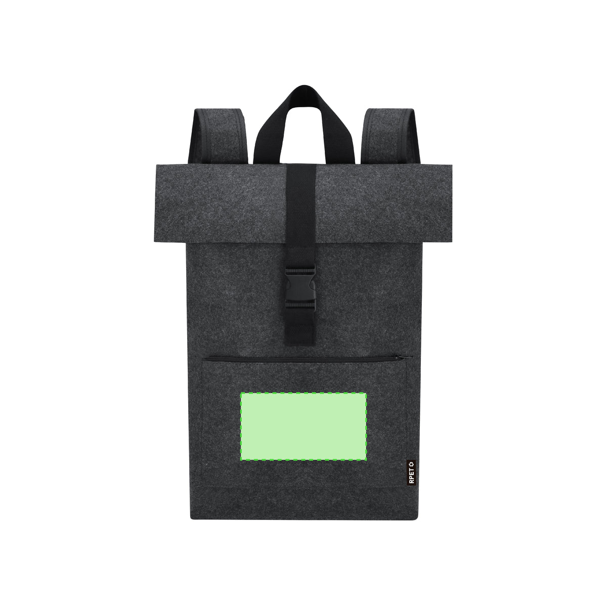Magar RPET Felt Backpack – Eco-Friendly and Durable Carry Solution