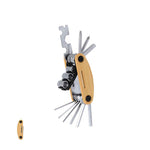Koron Multitool – Durable Stainless Steel with Bamboo Casing