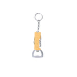 Jilar Keychain Bottle Opener – Bamboo and Stainless Steel Multi-Tool