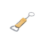 Jilar Keychain Bottle Opener – Bamboo and Stainless Steel Multi-Tool