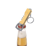 Jilar Keychain Bottle Opener – Bamboo and Stainless Steel Multi-Tool