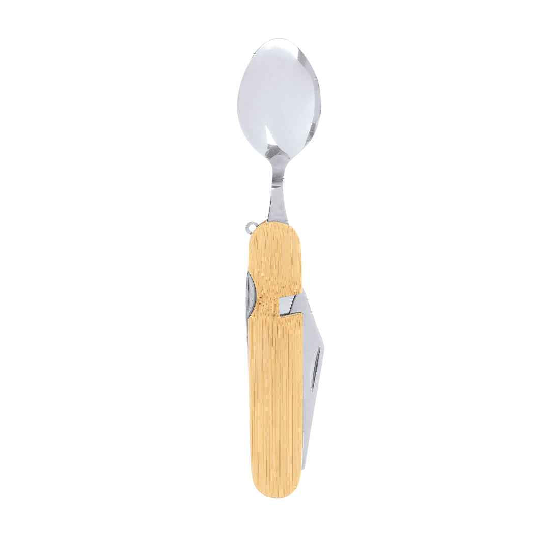 Vintar Multifunctional Cutlery Set – Durable Stainless Steel & Bamboo