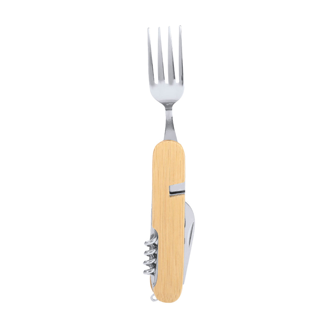 Vintar Multifunctional Cutlery Set – Durable Stainless Steel & Bamboo