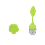 Ponar Tea Infuser – Silicone & Stainless Steel Leaf Design | Fou Tees Ireland