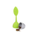 Ponar Tea Infuser – Silicone & Stainless Steel Leaf Design | Fou Tees Ireland