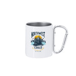 Beesbur 220ml Stainless Steel Sublimation Mug – Durable and Stylish