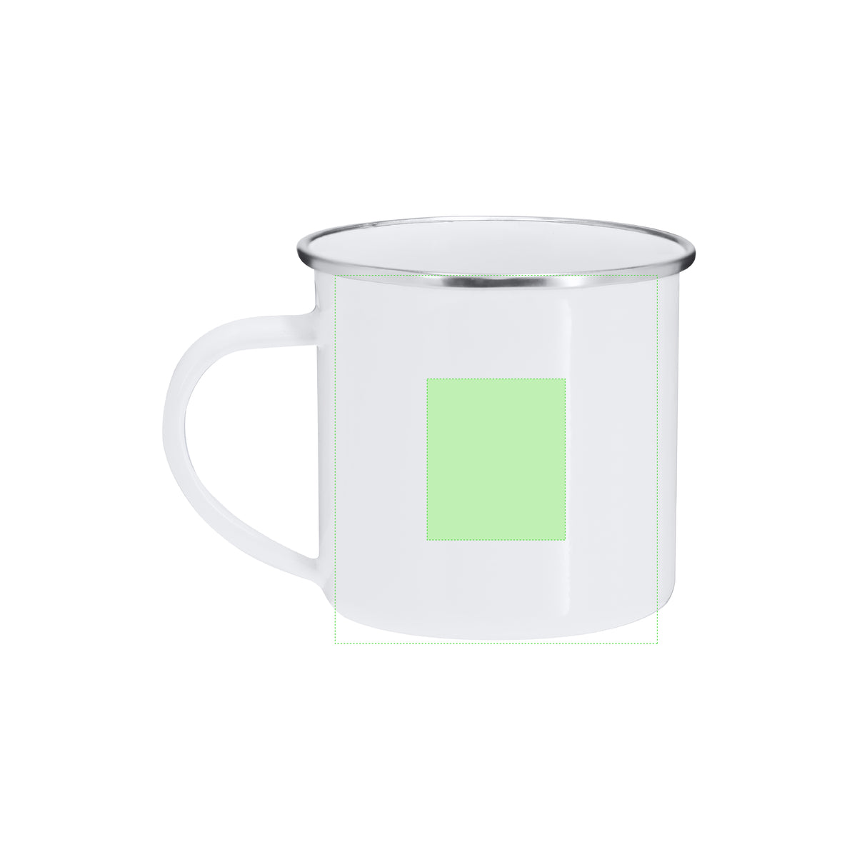 Deriox Metal Mug - Stylish Sublimation Mug for Bulk Orders | Fou Tees Ireland