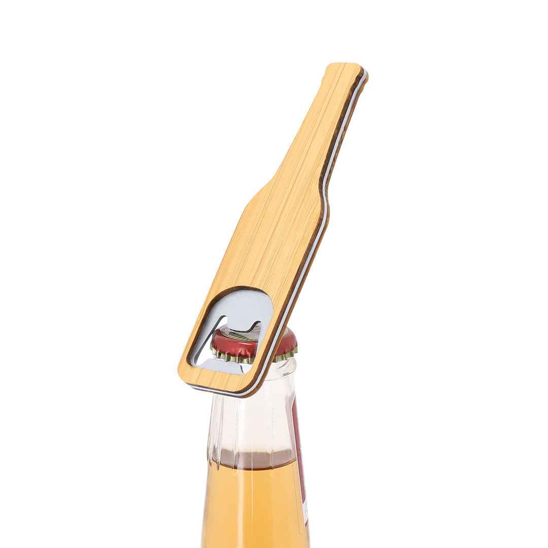 Ceryon Bottle Opener – Bamboo and Metal Bar Accessory