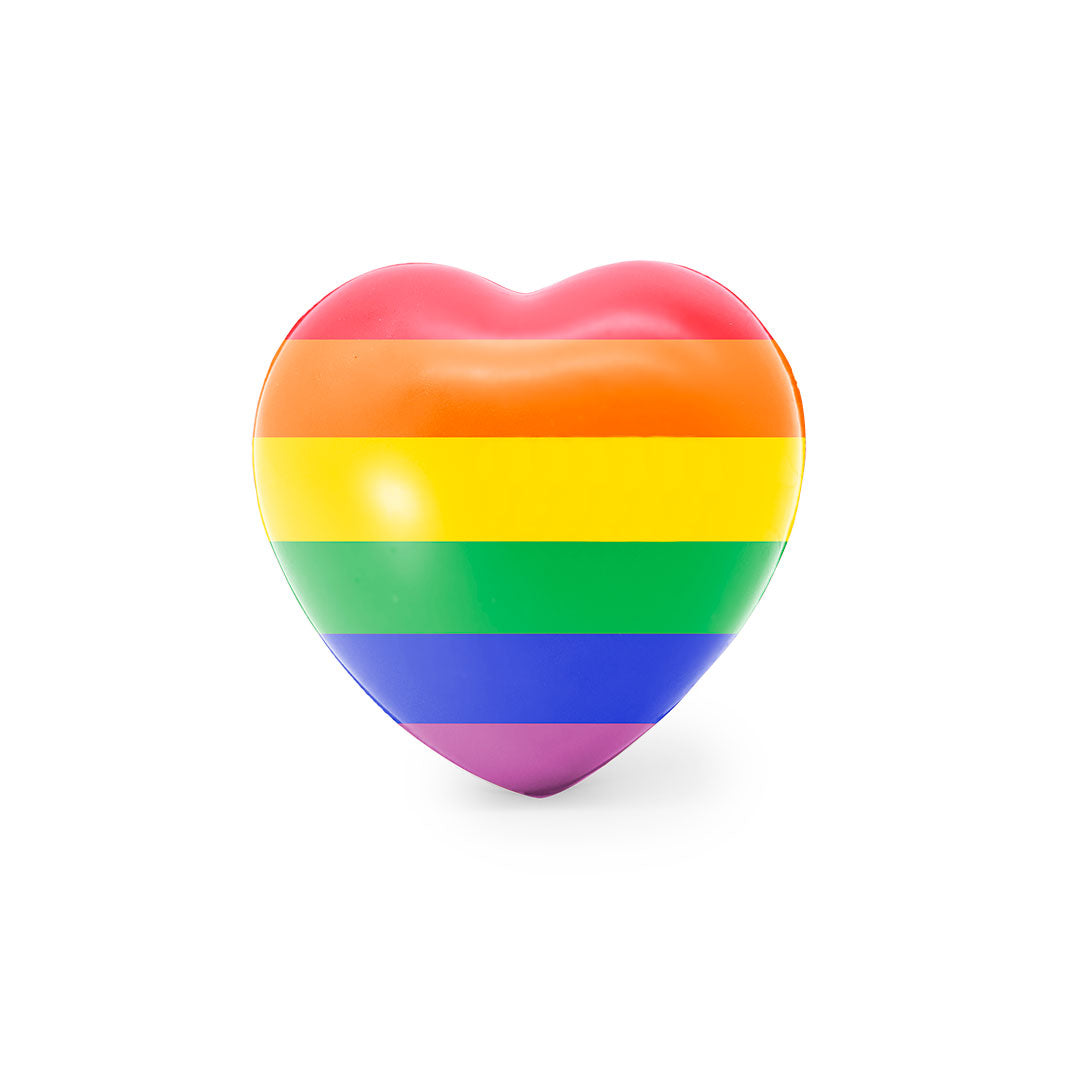 Kanedax Stress Relief Toy – Heart-Shaped Rainbow Design | Fou Tees Ireland