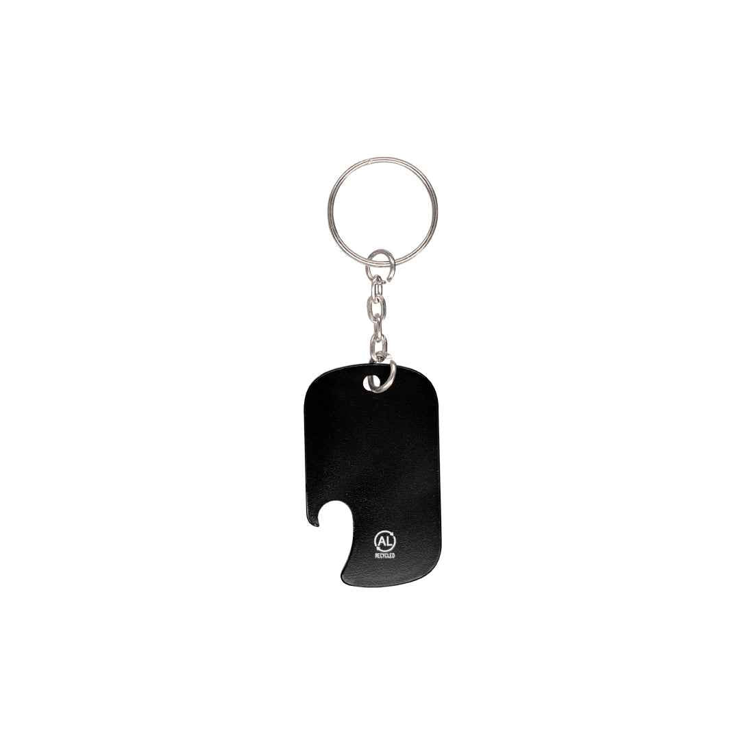 Sawad Recycled Aluminium Keychain Opener - Sustainable and Practical