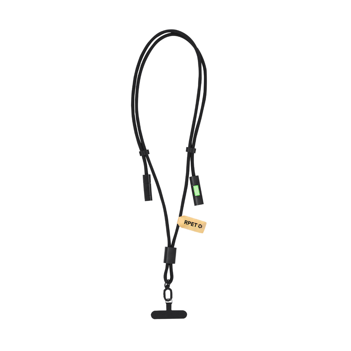 Tebrer Lanyard with Charging Cable – Sustainable Tech Accessory