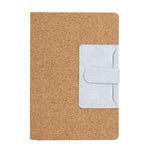 Rosiuk Notepad – Natural Cork and PU Cover with Magnetic Closure | Fou Tees Ireland