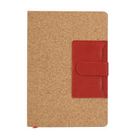 Rosiuk Notepad – Natural Cork and PU Cover with Magnetic Closure | Fou Tees Ireland