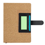 Rosiuk Notepad – Natural Cork and PU Cover with Magnetic Closure | Fou Tees Ireland