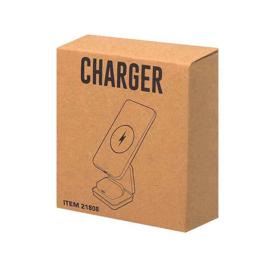Komal Magnetic 4-in-1 Wireless Charger – Efficient Multi-Device Charging