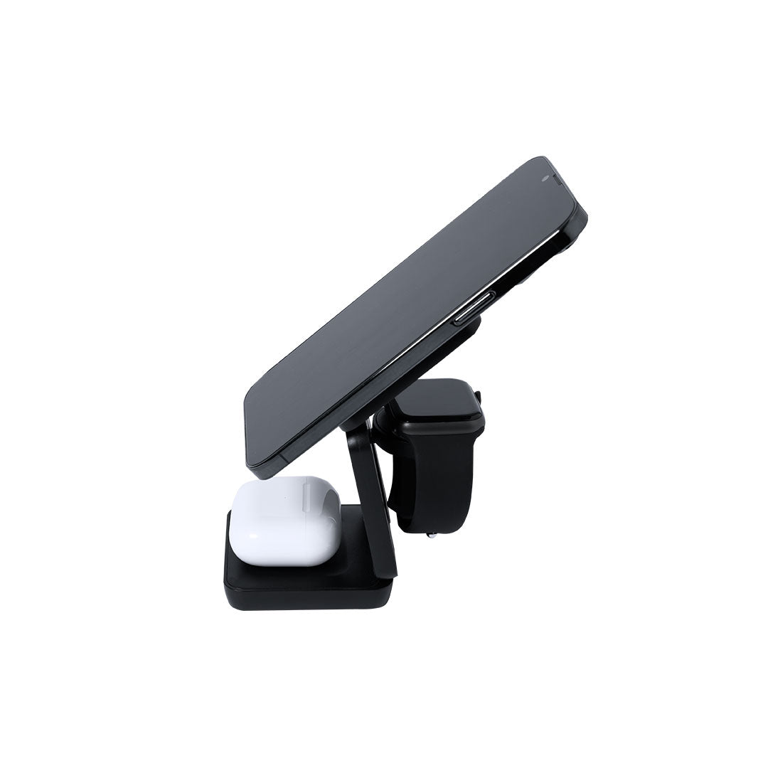Komal Magnetic 4-in-1 Wireless Charger – Efficient Multi-Device Charging