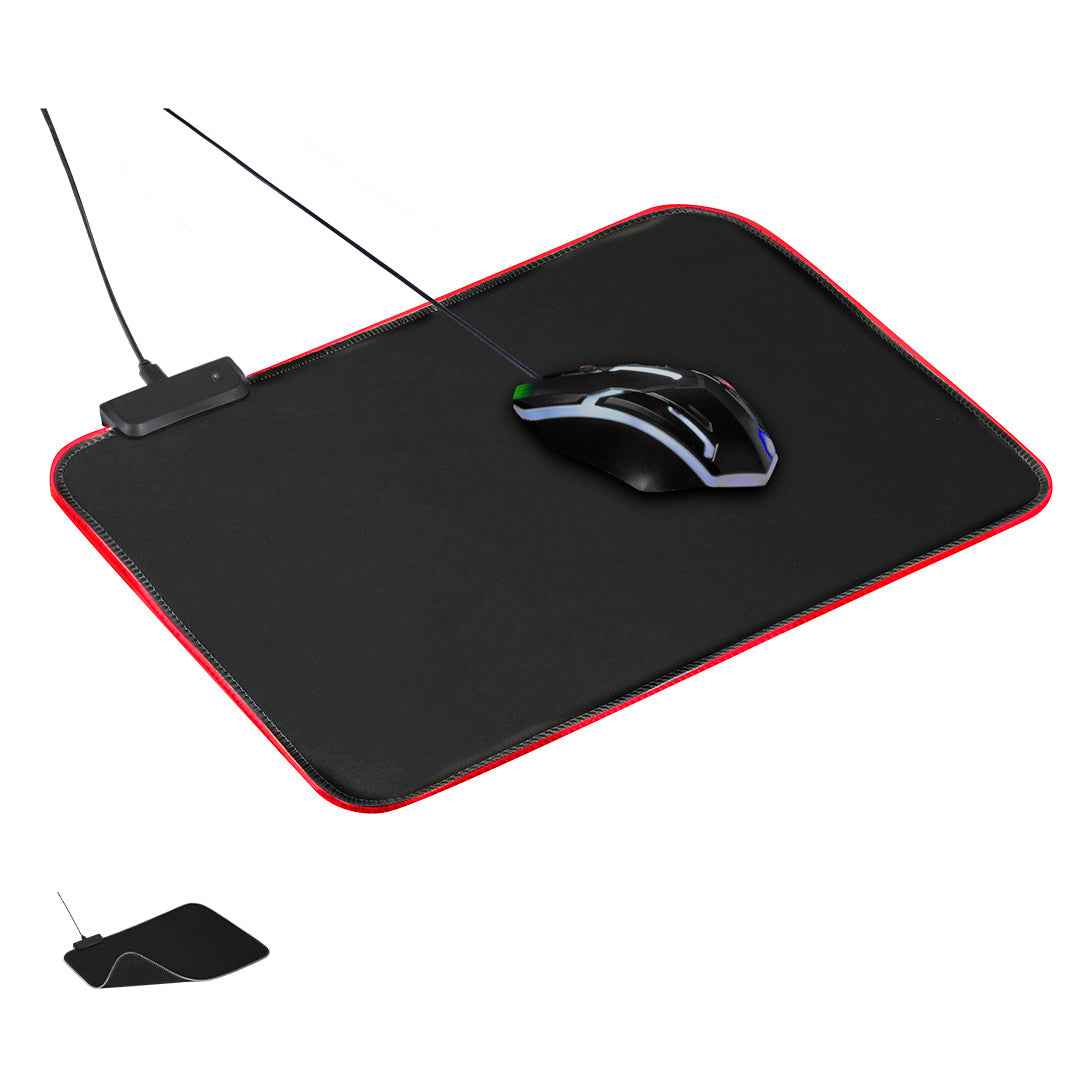 Higgins Gaming Mouse Pad with LED Lighting - Makito