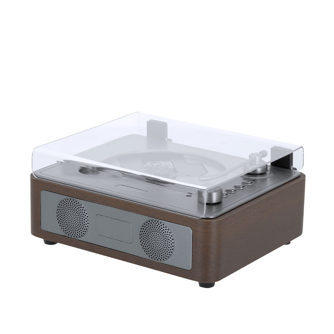 Hopson Retro CD Player – Classic Wooden Design with Modern Features