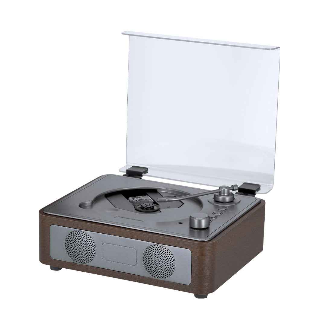 Hopson Retro CD Player – Classic Wooden Design with Modern Features