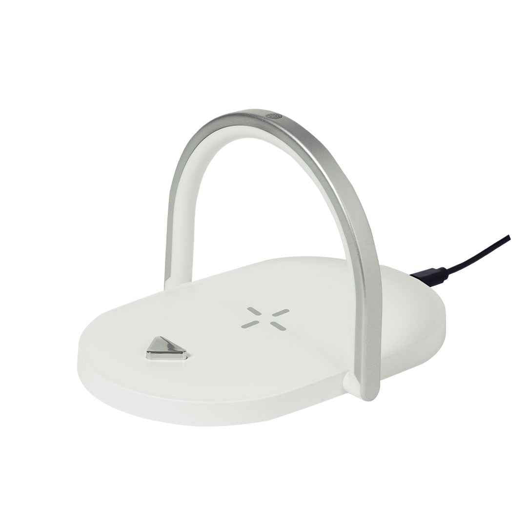 Cranston Multifunction Lamp with Wireless Charger and LED Light Ring