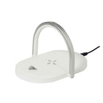 Cranston Multifunction Lamp with Wireless Charger and LED Light Ring