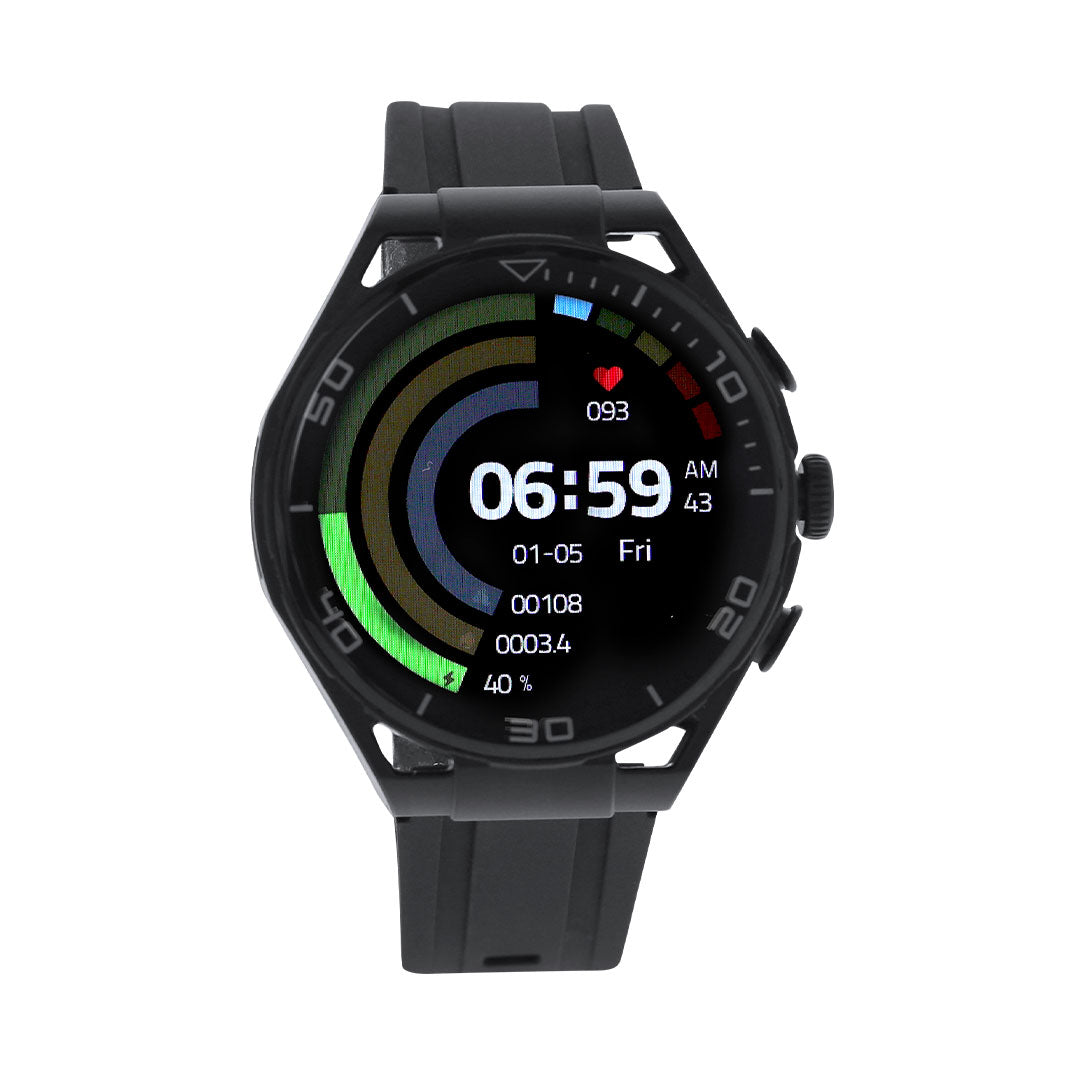 Klemen Smartwatch – Stylish Bluetooth Watch with Built-in Earbuds