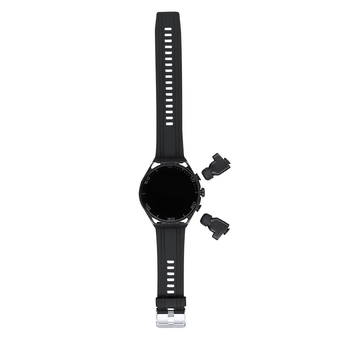 Klemen Smartwatch – Stylish Bluetooth Watch with Built-in Earbuds