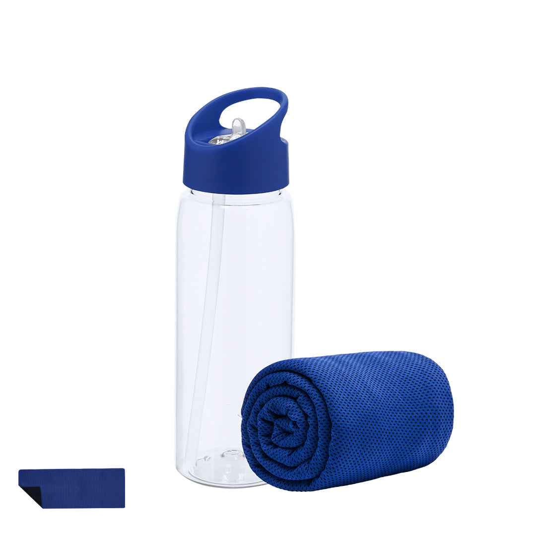 Garyl RPET Bottle and Towel Set – Sustainable Promotional Gift