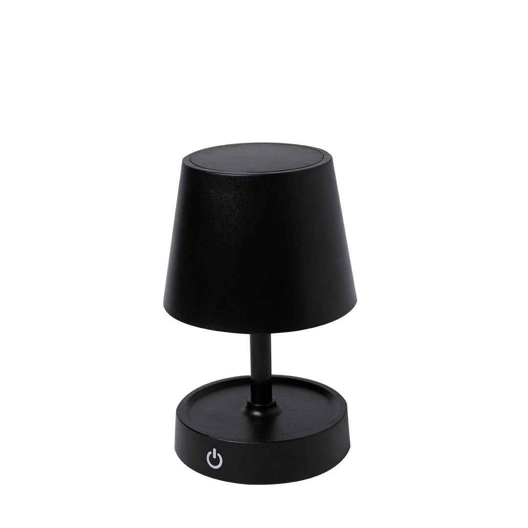 Kirsten Lamp – Rechargeable Matte Black LED Lamp