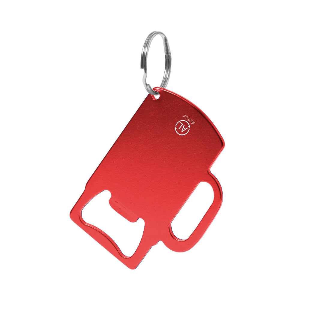 Berman Bottle Opener – Recycled Aluminium Keychain for Irish Businesses