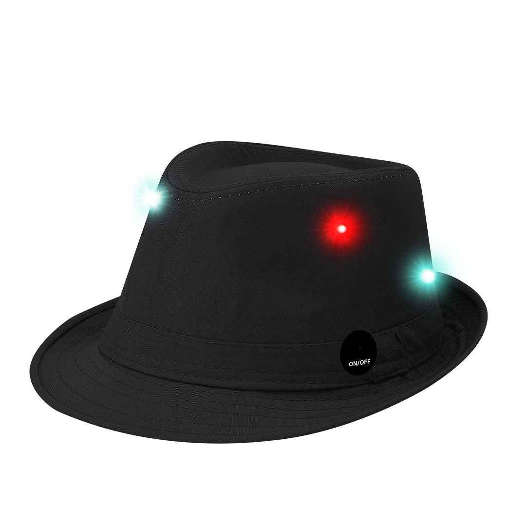 Enzox LED Hat – Vibrant Multicolour Lighting for Events and Promotions