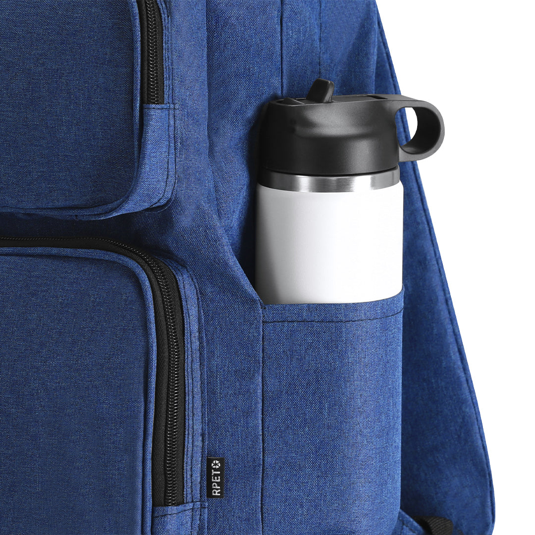 Necco Backpack - Sustainable RPET Travel Backpack from Fou Tees Ireland