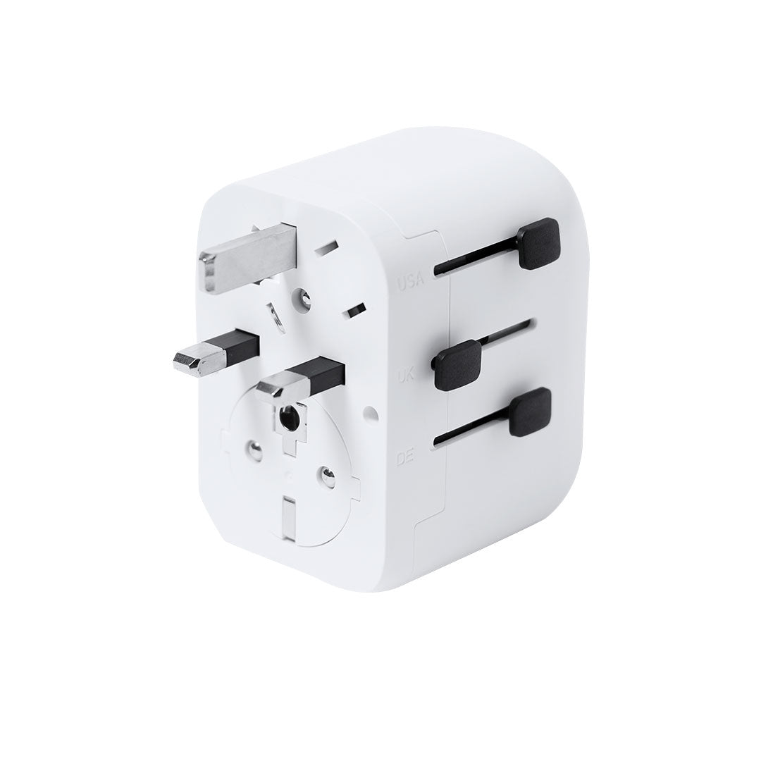 Wando Travel Plug Adapter - Reliable Multi-Region USB Charging Solution