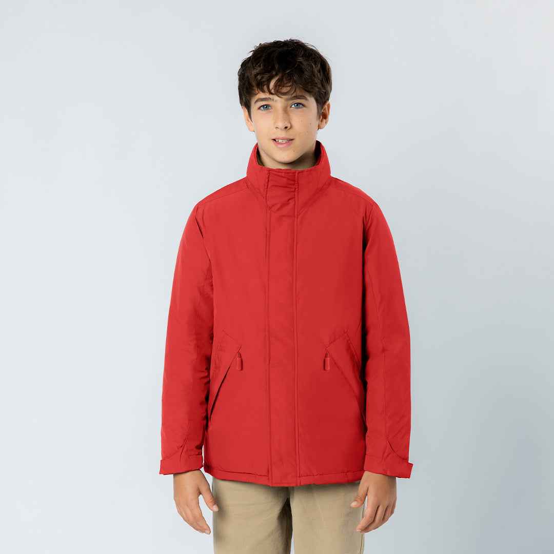 Oceanía Children's Padded Parka – Durable & Customisable Outerwear
