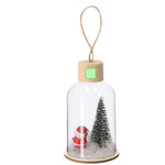 Babek Christmas Ornament – Elegant Glass Decoration with LED Lighting