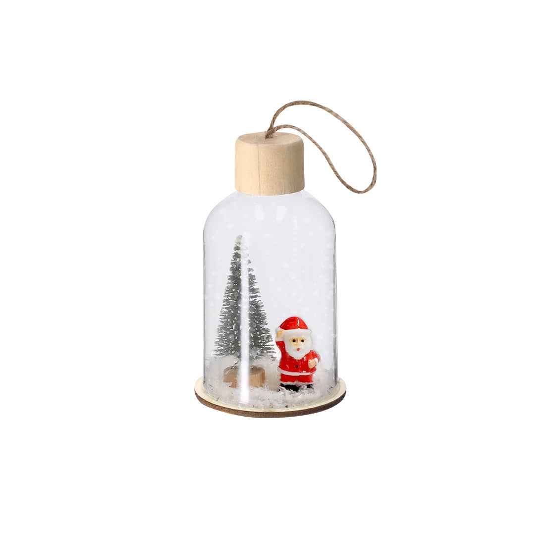 Babek Christmas Ornament – Elegant Glass Decoration with LED Lighting
