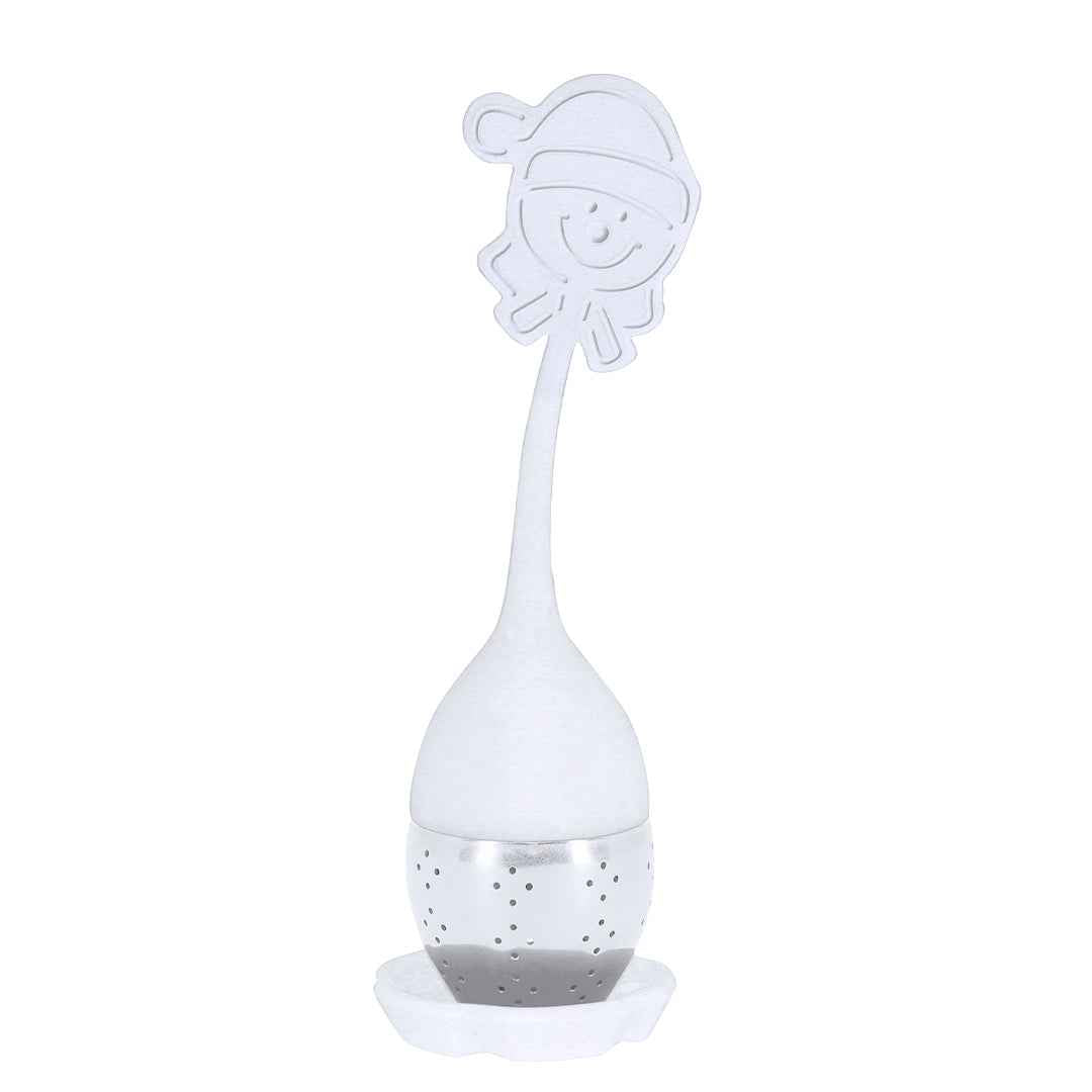 Garox Christmas Tea Infuser – Silicone & Stainless Steel Festive Tea Accessory