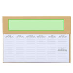 Isan Weekly Desk Planner – Sustainable Office Organisation