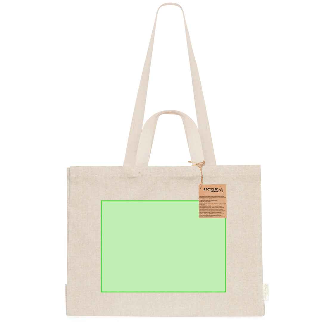 Oryan Gusset Bag – Sustainable Recycled Cotton Carry Bag