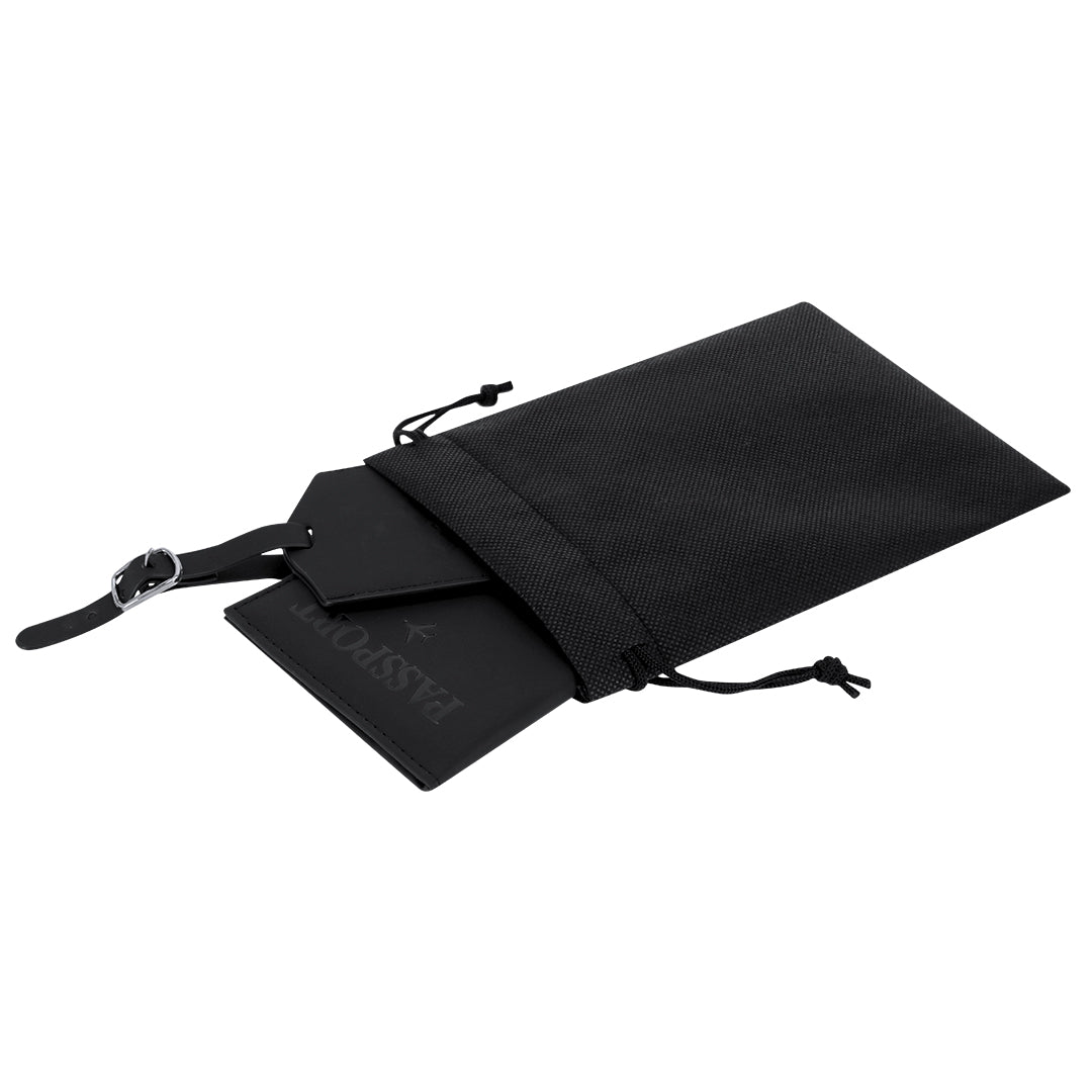 Sislak Travel Set – Travel Essentials in Soft PU for Irish Businesses