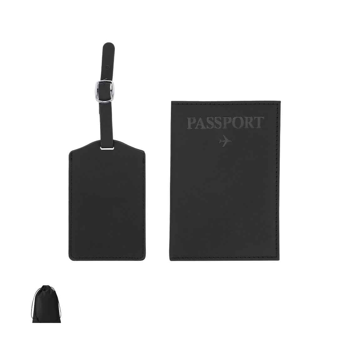 Sislak Travel Set – Travel Essentials in Soft PU for Irish Businesses