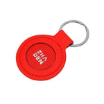 Puckler Keyring – Stylish PU Keyring with Metal Plate