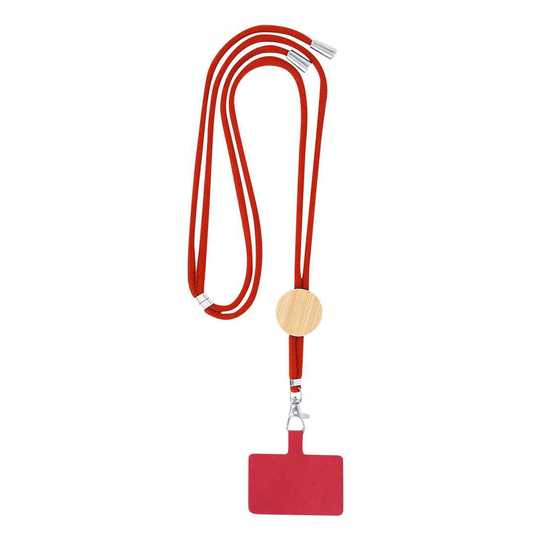 Thorne Lanyard – Durable Cotton and Bamboo Smartphone Accessory