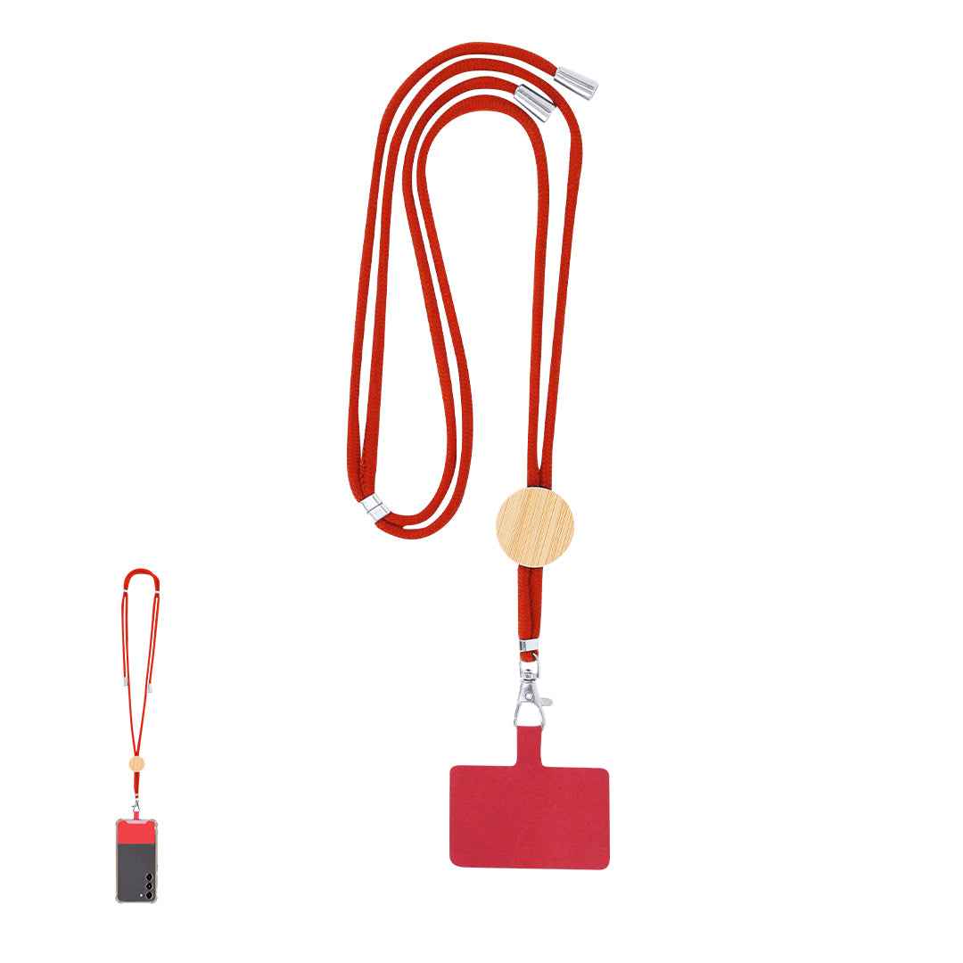 Thorne Lanyard – Durable Cotton and Bamboo Smartphone Accessory