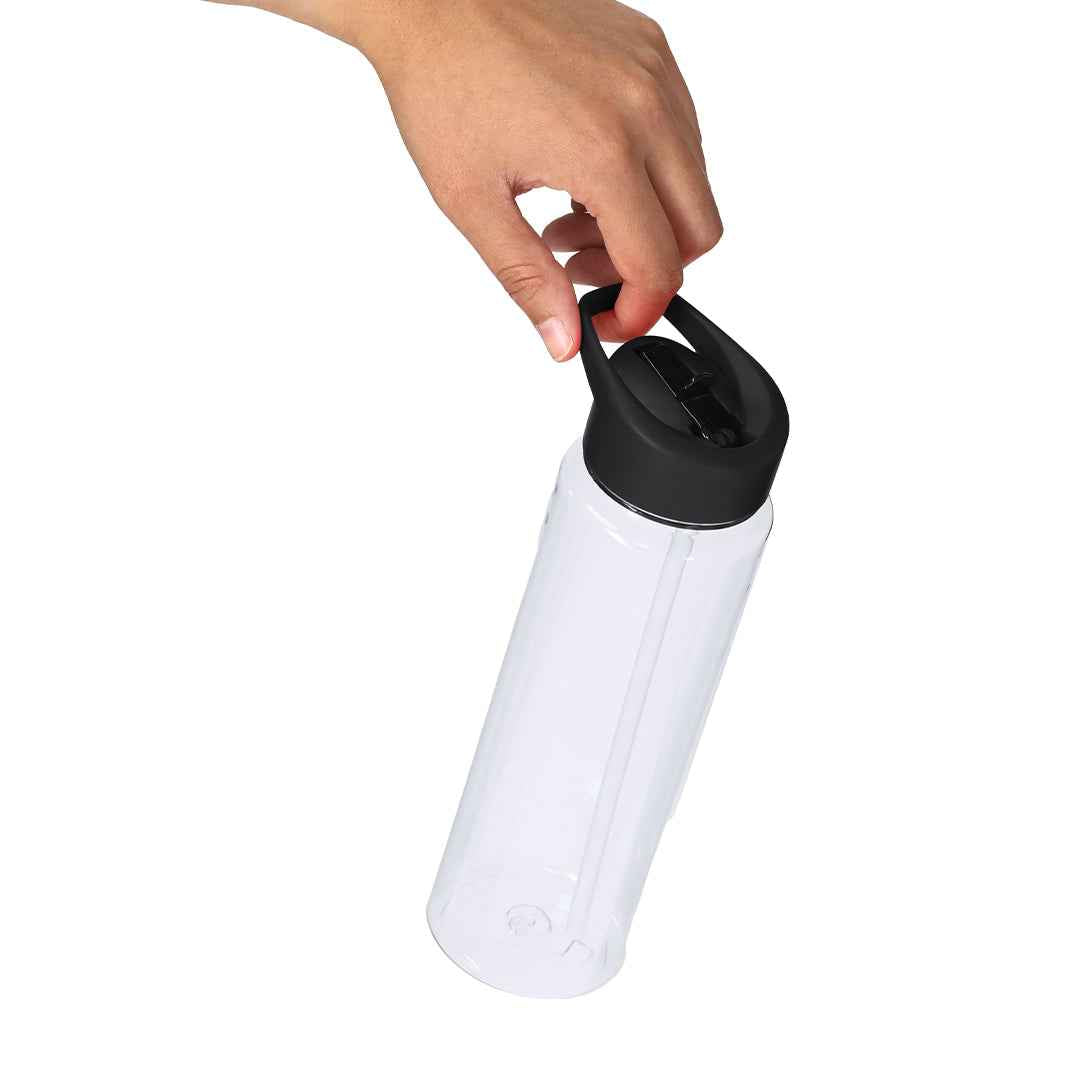 Elosok RPET Drum – Eco-Friendly 750ml Bottle with Straw and Handle