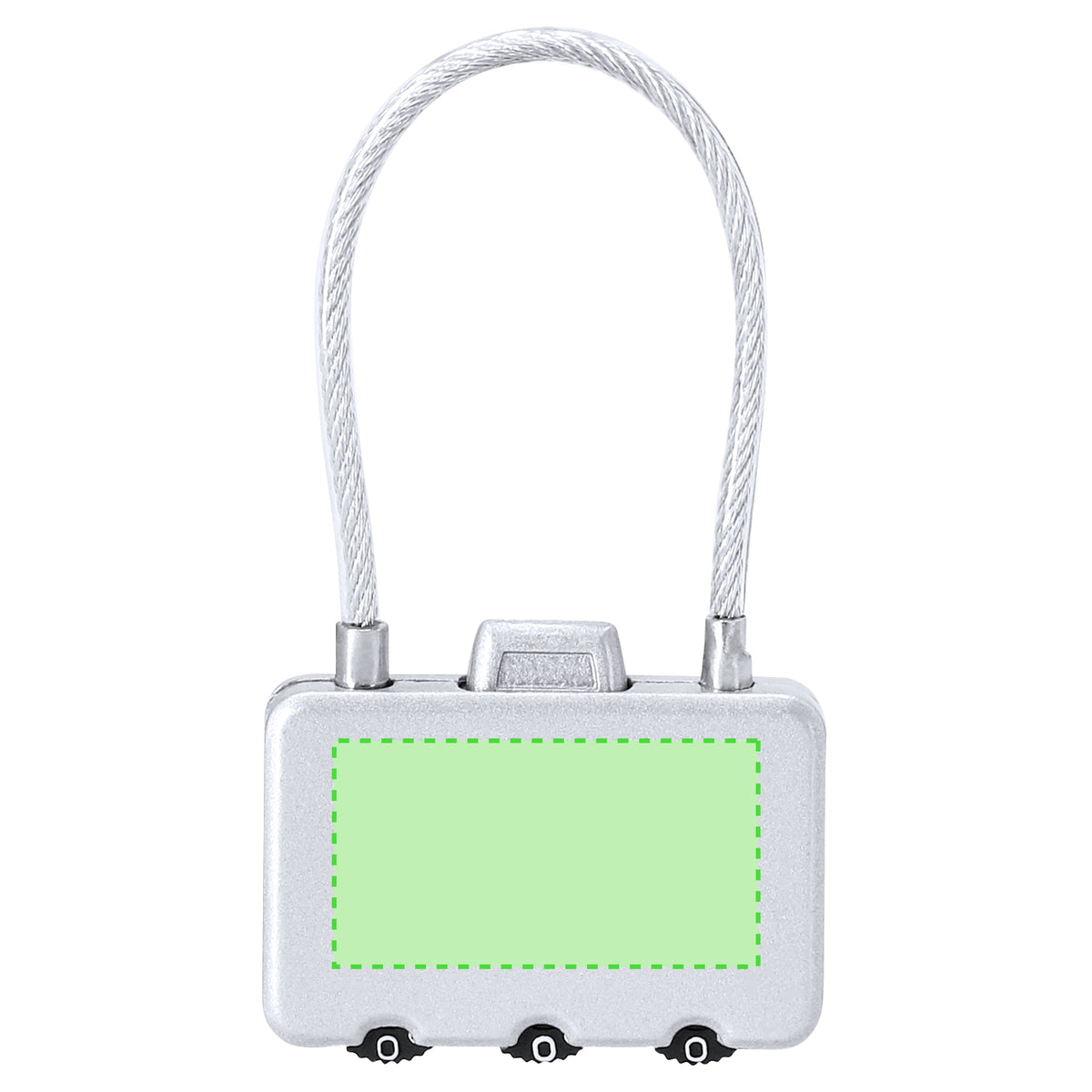 Konix Metal Numeric Lock – Secure and Durable Travel Accessory