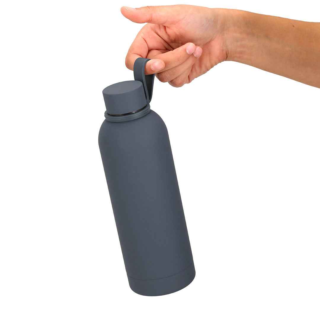 Caneco Stainless Steel Mug – Durable 500 ml Drum with Silicone Handle