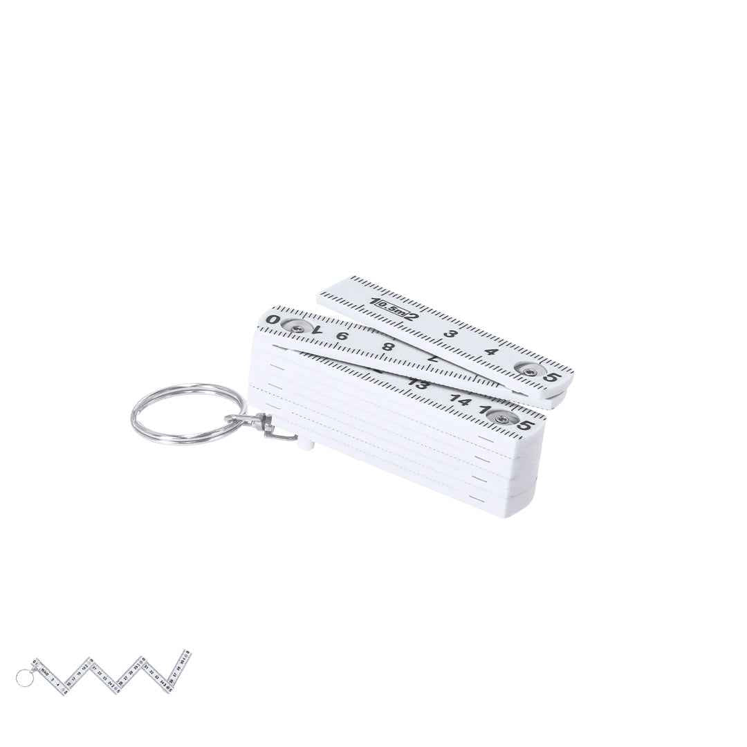 Qivan Folding Ruler Keychain – Durable and Versatile Measuring Tool