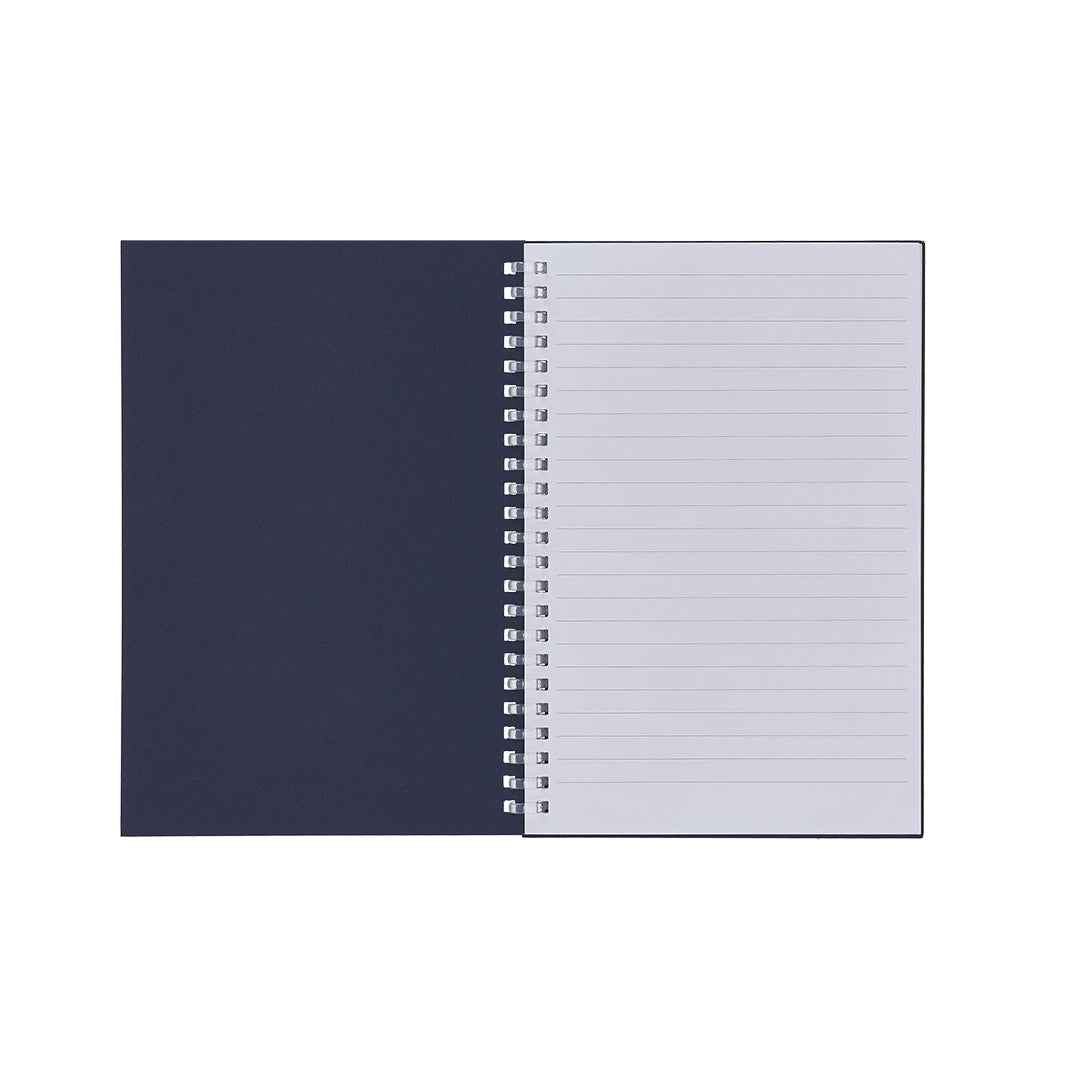 Kidon Transparent Ring Notebook – Sustainable A5 Recycled Cardboard Notebook