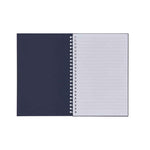 Kidon Transparent Ring Notebook – Sustainable A5 Recycled Cardboard Notebook